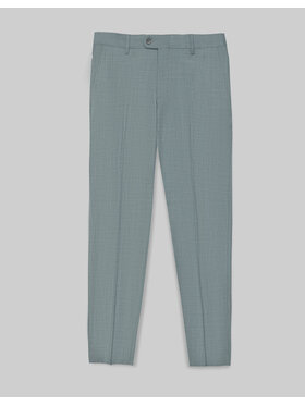 Borgio Borgio Spodnie garniturowe bagaladi Zielony Slim Fit
