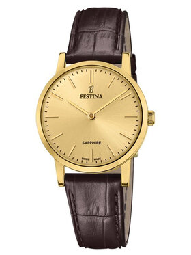 Festina Festina Zegarek F20017/2 Brązowy