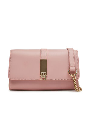 Tommy Hilfiger Tommy Hilfiger Torebka Th Heritage Mini Crossover Chain AW0AW17222 Różowy