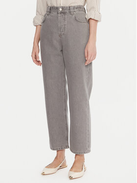 Marella Marella Blugi 2523186084 Gri Mom Fit