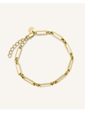 Rosefield Rosefield Bransoletka Chunky Bracelet Gold Złoty