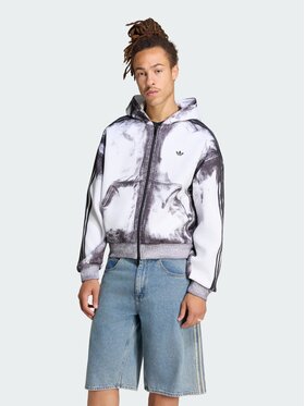 adidas adidas Bluza 171038 Biały Loose Fit