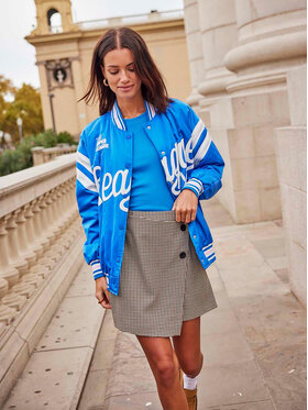 ONLY ONLY Bomber striukė 15298664 Mėlyna Regular Fit