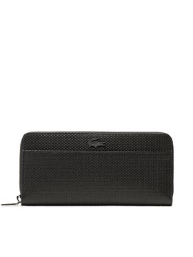 Lacoste Lacoste Portefeuille femme grand format L Zip Wallet NF3885KL Noir