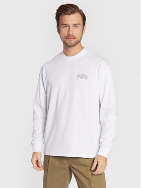 Woodbird Woodbird Longsleeve Hanes Over 2246-421 Alb Casual Fit