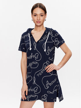 Emporio Armani Emporio Armani Plážové šaty 262726 3R320 01736 Tmavomodrá Regular Fit