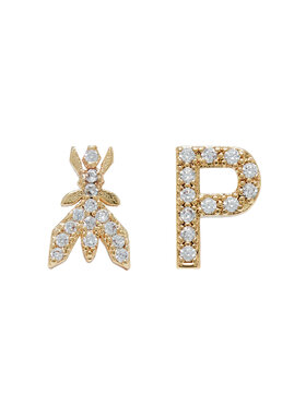 Patrizia Pepe Patrizia Pepe Сережки 8J1056/M009 FE35 Золотий