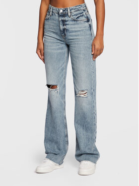 Guess Guess Jeans W2BA33 D4VI2 Blau Straight Fit