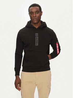 Alpha Industries Alpha Industries Μπλούζα Puff Print 146338 Μαύρο Regular Fit