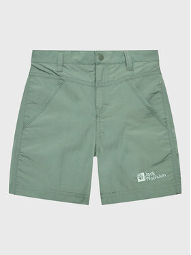 Jack Wolfskin Jack Wolfskin Σορτς υφασμάτινο Sun 1605614 M Πράσινο Regular Fit