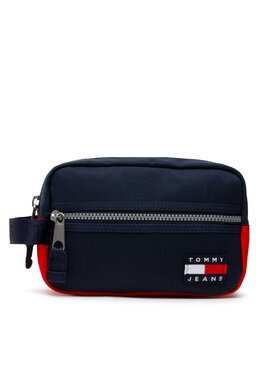 Tommy Jeans Tommy Jeans Pochette per cosmetici Tjm Heritage Washbag AM0AM08577 Blu scuro