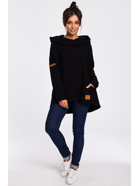 BeWear BeWear Bluza B131 Czarny Baggy Fit