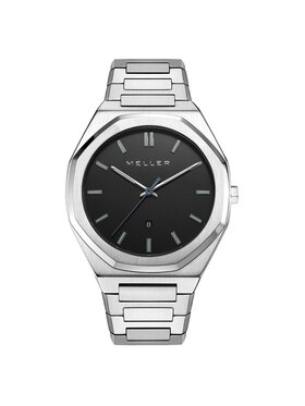 Meller Meller Zegarek 8PN-3.2SILVER Srebrny