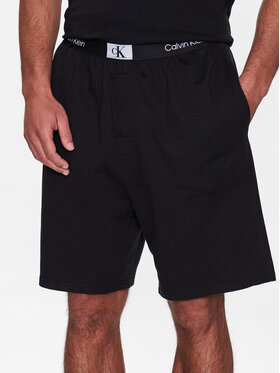 Calvin Klein Underwear Calvin Klein Underwear Szorty piżamowe 000NM2417E Czarny Regular Fit