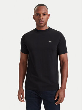 KARL LAGERFELD KARL LAGERFELD Tričko 755032 564235 Čierna Regular Fit