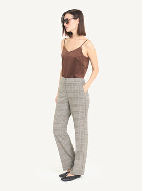 KMX KMX Spodnie materiałowe 809620005 Brązowy Straight Fit