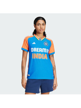 adidas adidas Koszulka techniczna 139975 Błękitny Regular Fit