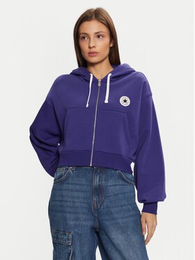 Converse Converse Світшот Retro 10026150-A08 Голубий Loose Fit
