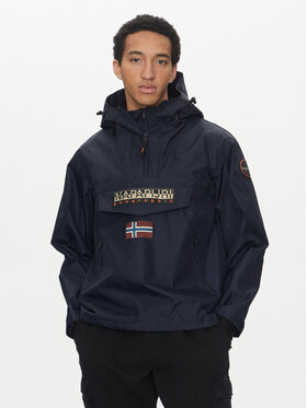 Napapijri Napapijri Anorak Rainforest Next Sum NP0A4ILW Blau Loose Fit