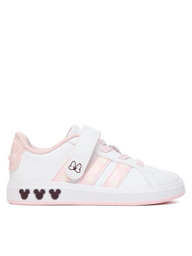 adidas adidas Sneakersy Grand Court Minnie El K JR8134 Biela