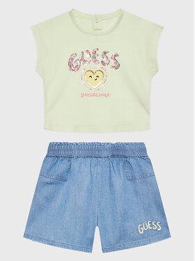 Guess Guess Completo T-shirt e pantaloncini A3GG02 K6YW0 Multicolore Regular Fit