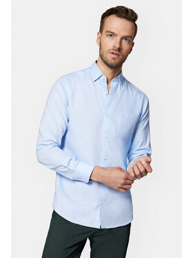 Lancerto Lancerto Koszula Edie KO073123000033 Błękitny Slim Fit