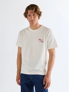 Wrangler Wrangler T-shirt VINTAGE TEE Bianco Regular Fit