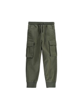 Coccodrillo Coccodrillo Bavlnené nohavice WC6119106CTB-027 Kaki Regular Fit