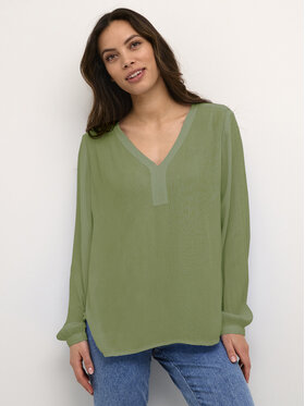 Kaffe Kaffe Bluse Amber 501032 Grün Regular Fit