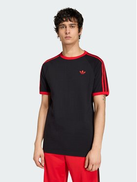 adidas adidas T-Shirt 3-Stripes Czarny Regular Fit