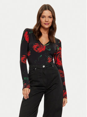 Guess Guess Bluzka W5RP26 KCMI2 Czarny Regular Fit