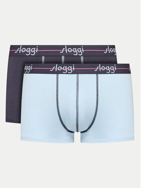 Sloggi Sloggi Komplet 2 par bokserek 10206968 Niebieski