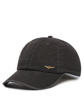 Aeronautica Militare Aeronautica Militare Kepurė su snapeliu 262HA1244UCT02476 Tamsiai pilka