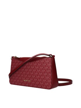 Michael Kors Michael Kors Torebka Red Fabric Crossbody Czerwony