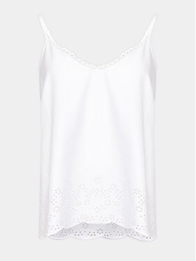 Cyberjammies Cyberjammies Pyžamový top Saskia 9648 Biela Regular Fit