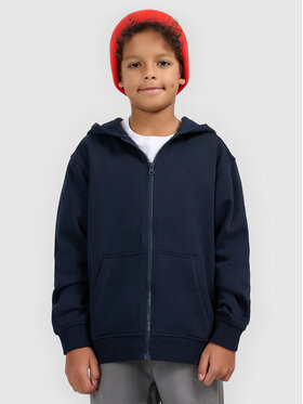 4F 4F Μπλούζα BASIC+ Σκούρο μπλε Oversize