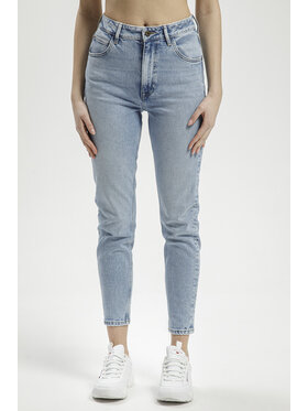 Cross Jeans Cross Jeans Jeansy N 432-082 Niebieski Mom Fit