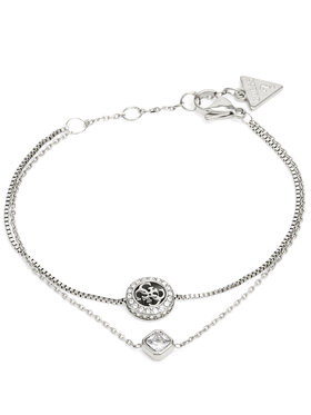 Guess Guess Bransoletka JUBB04160JW-RH-S Srebrny
