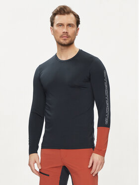 CMP CMP Cyklistické tričko 34N7757 Šedá Slim Fit