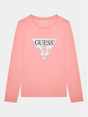 Guess Guess Μπλουζάκι J2YI50 K6YW1 Ροζ Regular Fit