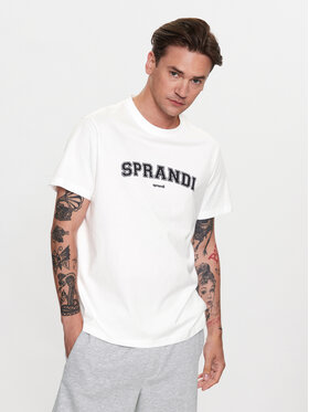 Sprandi Sprandi Tricou SP3-TSM011 Alb Regular Fit