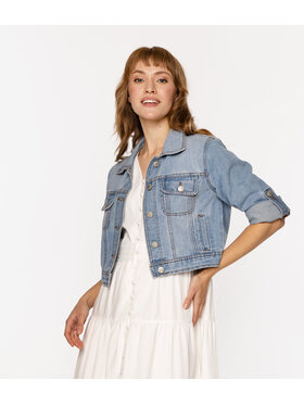 Lee Cooper Lee Cooper Kurtka jeansowa SANTA 1000 Niebieski Regular Fit