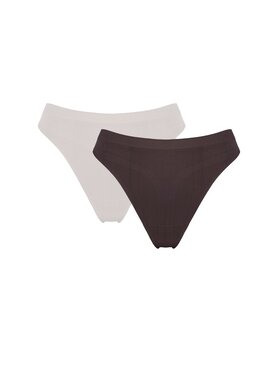 Esotiq Esotiq Stringi 46059 Brązowy