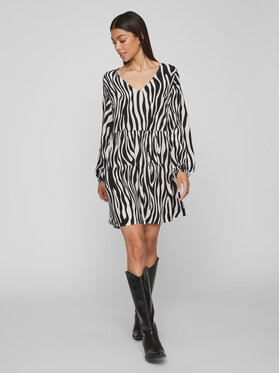 Vila Vila Kleid für den Alltag Fini 14084533 Bunt Relaxed Fit
