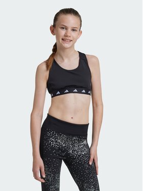 adidas adidas Biustonosz sportowy TECHFIT PrimeLift Czarny