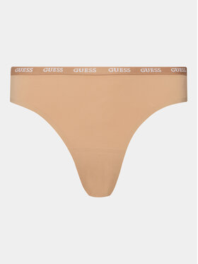 Guess Guess Brazīļu stila biksītes O3YE00 KBS50 Bēšs
