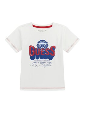 Guess Kids Guess Kids T-Shirt 175929 Biały Classic Fit