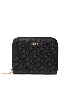 DKNY DKNY Duży Portfel Damski Bryant Sm Zip Aroun R831J656 Czarny