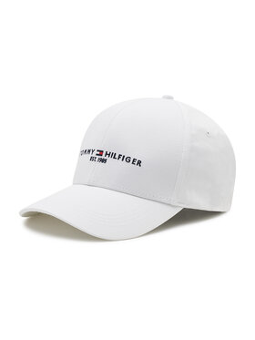Tommy Hilfiger Tommy Hilfiger Cappellino Th Established Cap AM0AM07352 Bianco