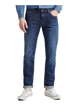 Lee Lee Jeansy L707KNDD Granatowy Regular Fit